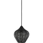 Light & Living - Hanglamp ALVARO - Ø20x22cm - Zwart