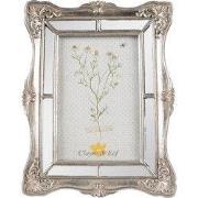 Clayre & Eef Fotolijst 10x15 cm Zilverkleurig Polyresin