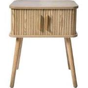 Nachtkastje Vintage met 2 Schuifdeuren H58cm - ERNEST