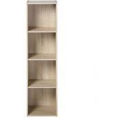 Meubel met 4 vakken - L31 x H122 cm