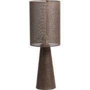 Light & Living - Tafellamp MICKY - Ø20x58cm - Bruin