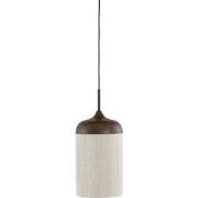 Hanglamp Dania - Bruin/Crème - Ø16cm