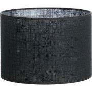 Cilinder lampenkap Sendai - Zwart - Ø30x21cm