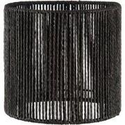 Papieren Woven Lampenkap - Cilindrisch - Black - Moderne stijl - ø20 x...