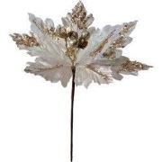 Clayre & Eef Kunstplant Kerstster Ø 25x34 cm Wit Kunststof