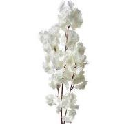 Clayre & Eef Kunstbloem 100 cm Wit Kunststof
