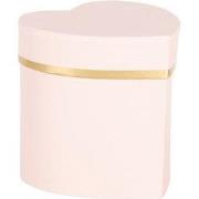 Clayre & Eef Geschenkdoos 10x10x10 cm Roze Karton