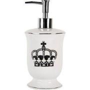 Clayre & Eef Zeepdispenser 350 ml Wit Keramiek