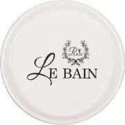 Clayre & Eef Zeepbakje Ø 12x3 cm Wit Keramiek