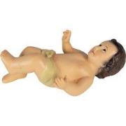 Clayre & Eef Decoratie Beeld Jezus 20x15x37 cm Beige Kunststof