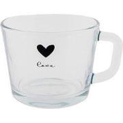 Clayre & Eef Theeglas 450 ml Glas Hart