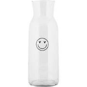 Clayre & Eef Karaf 1000 ml Transparant Glas smile
