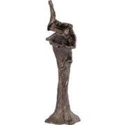 PTMD Kandelaar Mataly - 20x18x65 cm - Aluminium - Messing