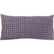 Present Time - Sierkussen Cuadro Rectangle - Soft purple & dark blue