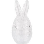 Clayre & Eef Glazen potje Ei Ø 8x17 cm Transparant Glas