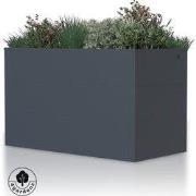 4gardenz® Plantenbak Rechthoek Metaal voor Buiten met Verhoogde Bodem ...