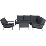 Garden Impressions Coba loungeset 5-delig donker grijs