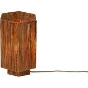 Tafellamp Panama - Donkerbruin - 36x24x36cm