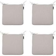 Madison -  Zitkussen Napels taupe - Ca. 40x40 cm - Set van 4