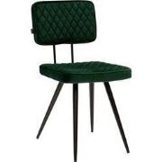 Kick eetkamerstoel Toby - Donkergroen