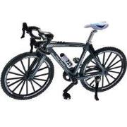 Clayre & Eef Decoratie Fiets 20x5x12 cm Grijs Metaal