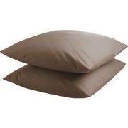 DoubleDry Kussensloop 2 stuks - 100% natuurlijk katoen - 2x 60x70 - ta...