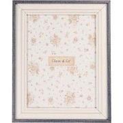 Clayre & Eef Fotolijst 13x18 cm Wit Glas