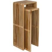 Housecraft Living Djia Plantenstandaard/ Plantenzuil binnen Teak Hout ...