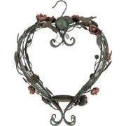 Clayre & Eef Kandelaar 43x22x60 cm Groen Metaal