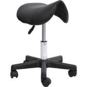 Zadelkruk Amazonekruk in Hoogte Verstelbaar 45-55m - Zwart