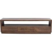 Tv-meubel Donkerbruin Mangohout - 150x40x50cm - Luxurious
