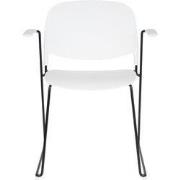 Eetkamerstoel Stacks Wit - Giga Meubel - Set van 4