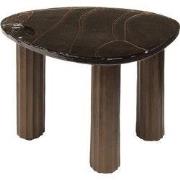 Salontafel Koper Glas - 51x37x35cm - Eclipse