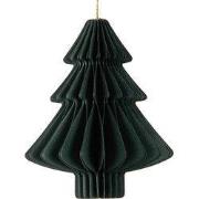 Clayre & Eef Kersthanger Ø 9x10 cm Groen Papier