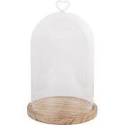 Clayre & Eef Stolp Ø 17x27 cm Transparant Glas