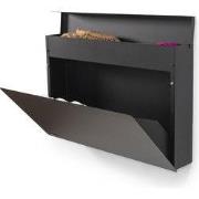 Spinder Design schoenenkast Luigi - Zwart - 3 paar schoenen