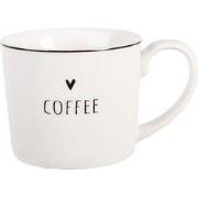 Clayre & Eef Mok 275 ml Wit Porselein Hart