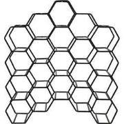 Wijnrek Salbris - Zwart - 20 Flessen