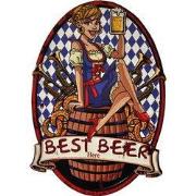 Clayre & Eef Tekstbord 45x65 cm Blauw Bruin IJzer