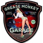 Clayre & Eef Tekstbord 40x38 cm Zwart Rood IJzer