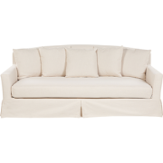 GILJA - Driezitsbank - Lichtbeige - Polyester