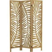 Kamerscherm 3-delig 170x121 cm opvouwbaar van hout Fukuoka ML design