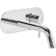 GUAIBA - Wandgemonteerde mengkraan - Zilver - Messing