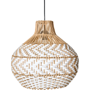 YAUCO - Hanglamp - Wit - Rotan