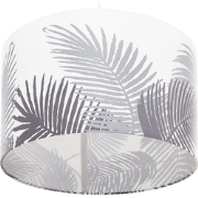 ZILLER - Hanglamp - Lichtgrijs - Polyester