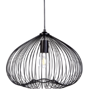 TORDINO - Hanglamp - Zwart - Metaal