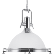 EBRON - Hanglamp - Wit - Glas