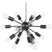 BALAGAS - Hanglamp - Zwart - IJzer