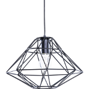 GUAM - Hanglamp - Zwart - Staal