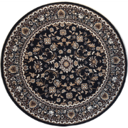 Nain Klassiek - Rond - Laagpolig Oosters Vloerkleed - Vintage Tapijt -...